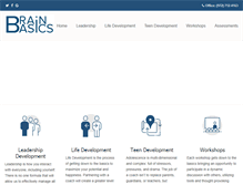 Tablet Screenshot of brainbasics.com